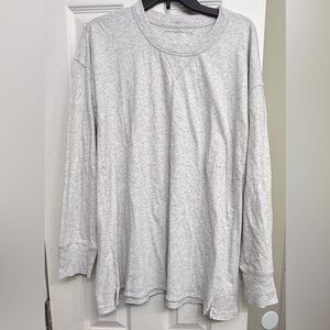 Aerie Gray Long Sleeve Shirt